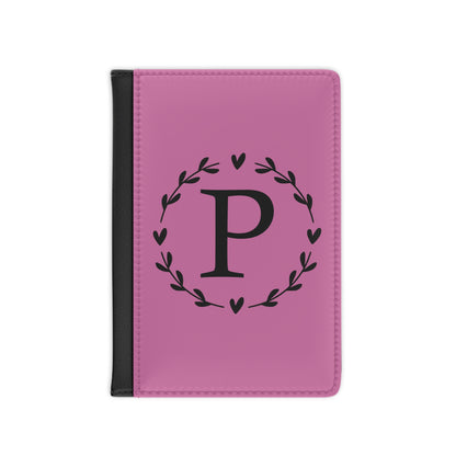 Personalized Passport Cover (Letter P)